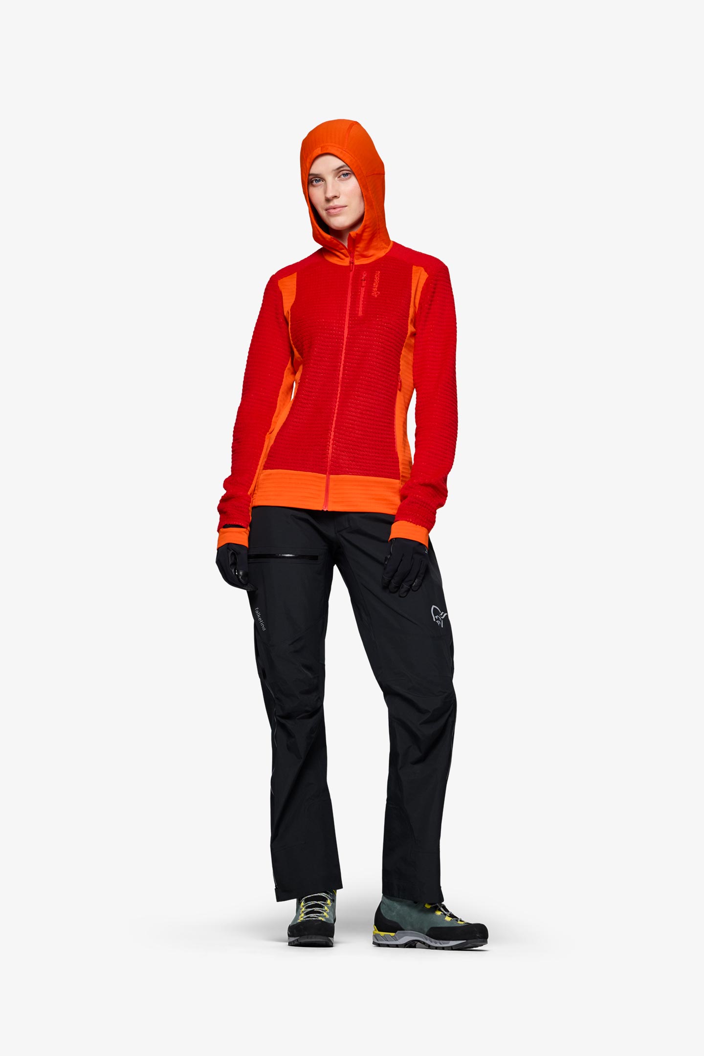 falketind Alpha120 Zip Hood (W) | フルマークスストア-北欧