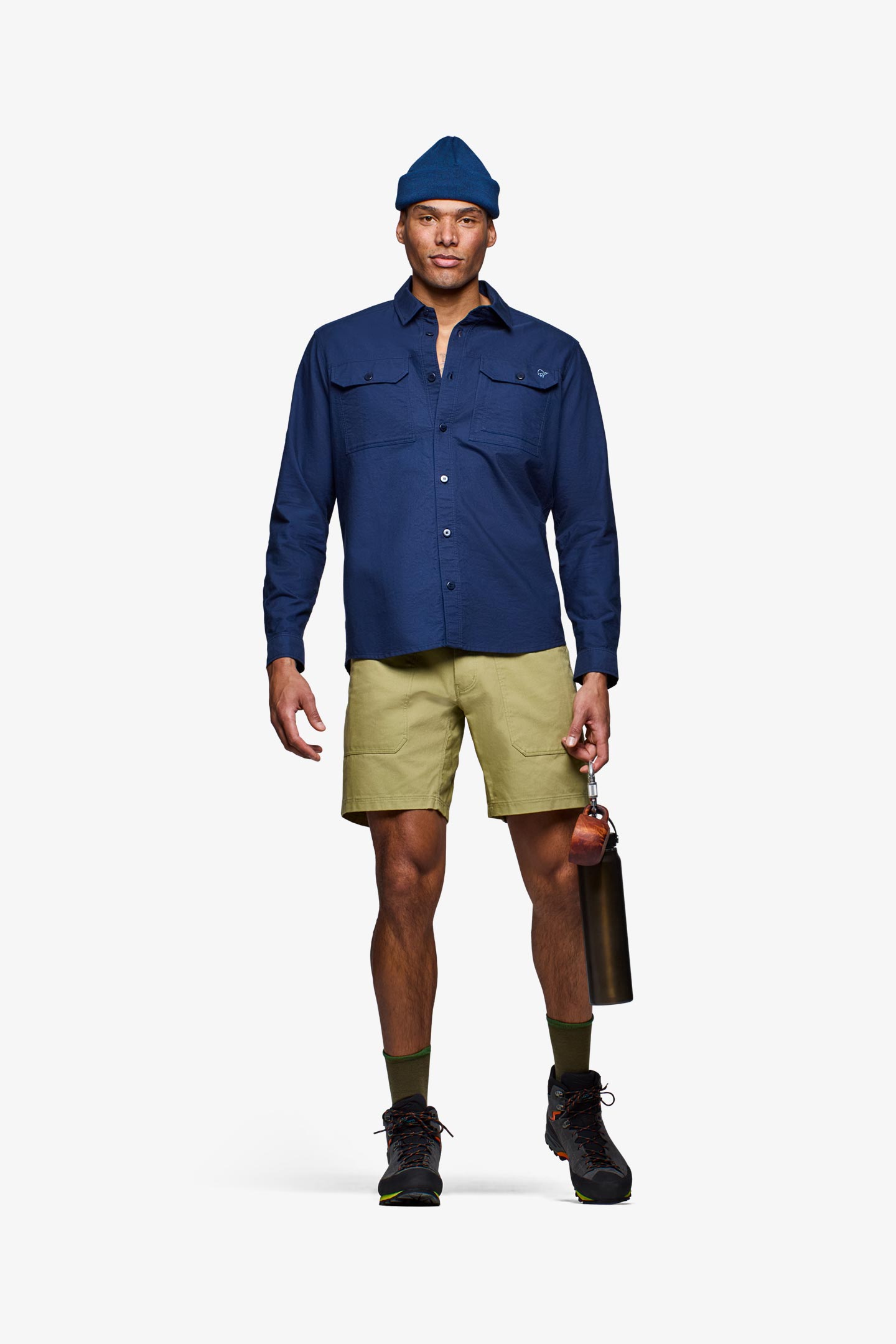 femund canvas cotton Shorts (M) | フルマークスストア-北欧