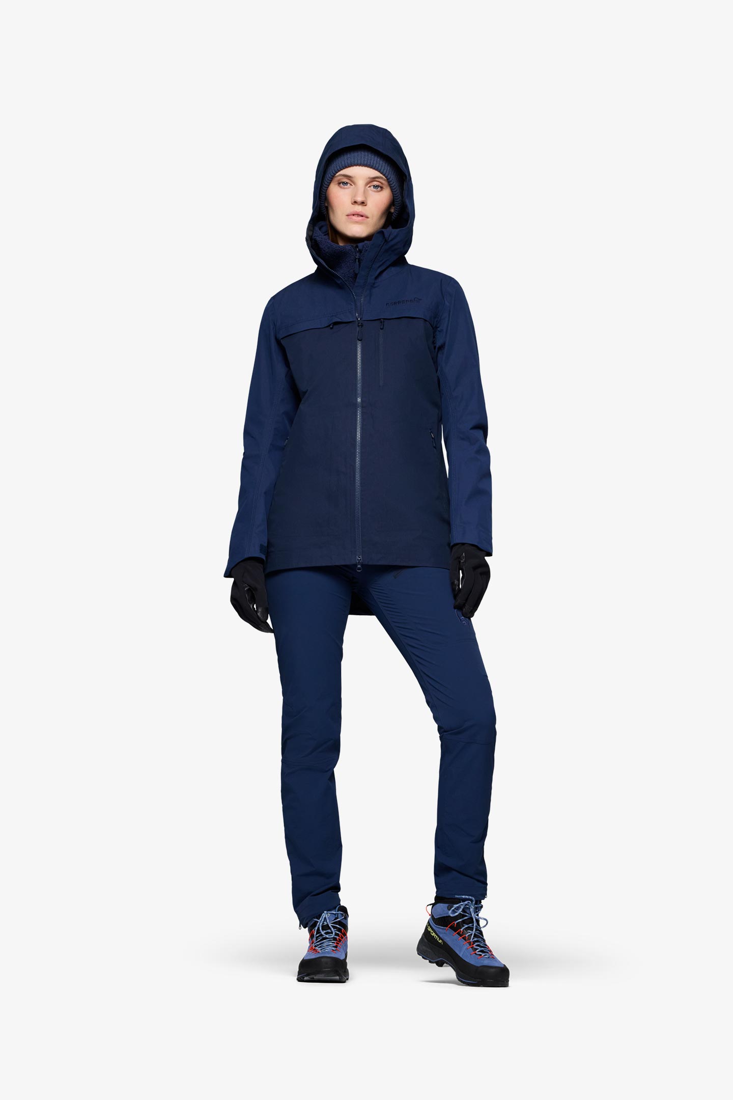 falketind Alpha120 Zip Hood (W) | フルマークスストア-北欧