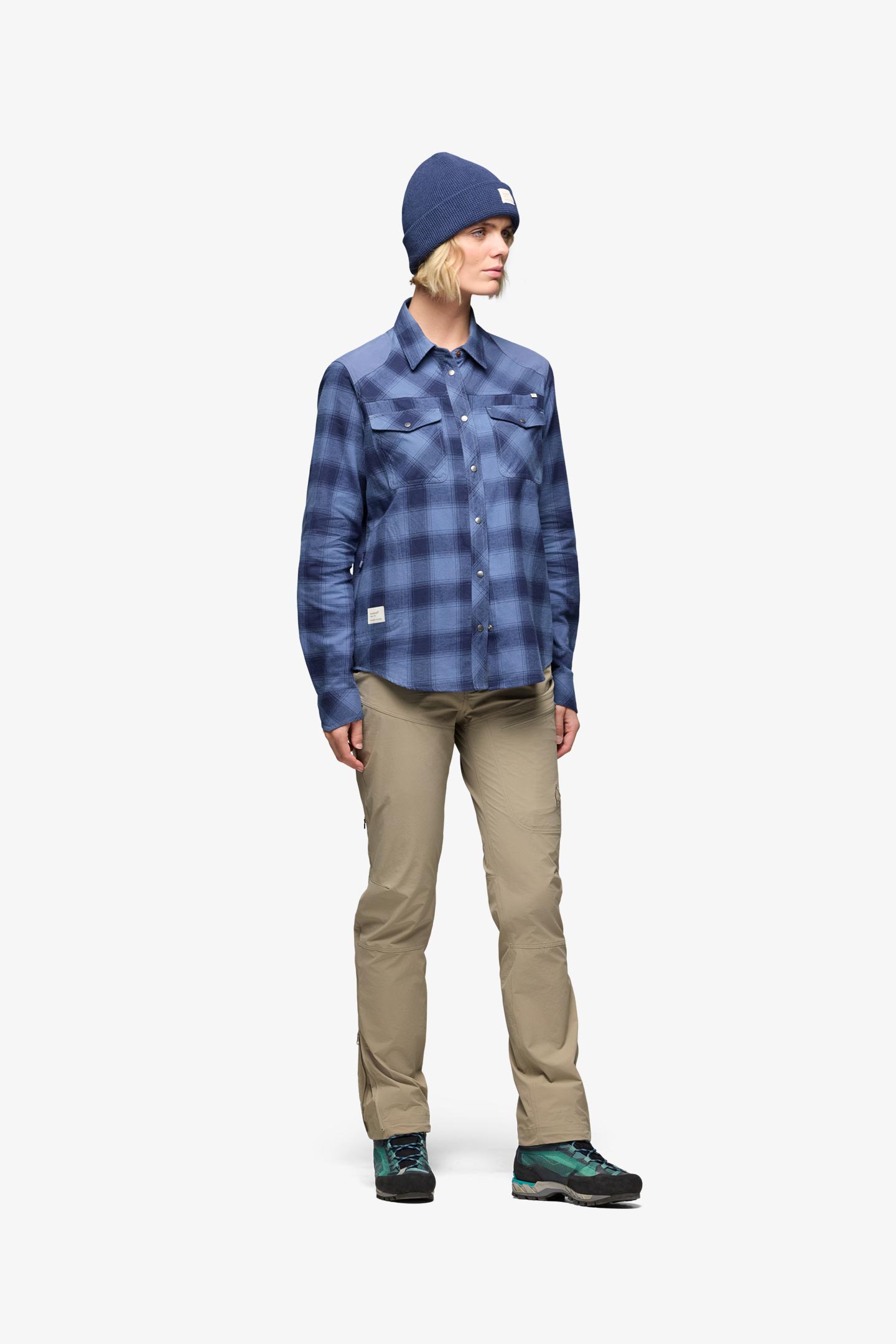 femund flannel Shirt (W) | フルマークスストア-北欧アウトドア用品