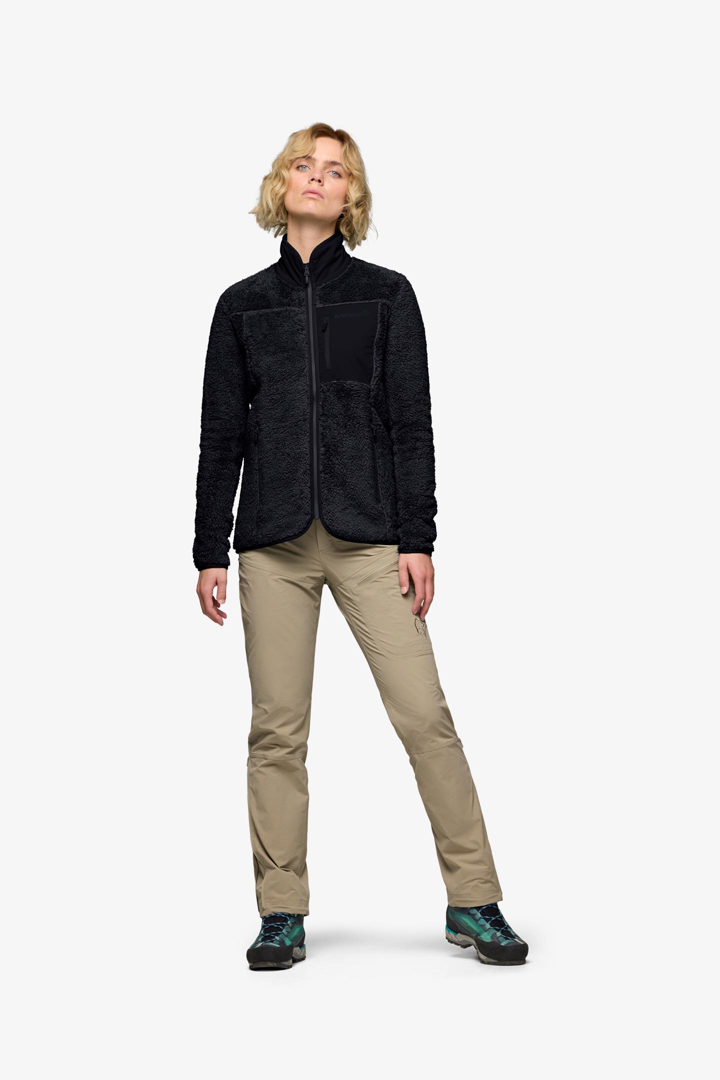 unbind PLEASANT WARM MOCK ブラック　M femund warm3 Jacket (W) | フルマークスストア-北欧アウトドア用品