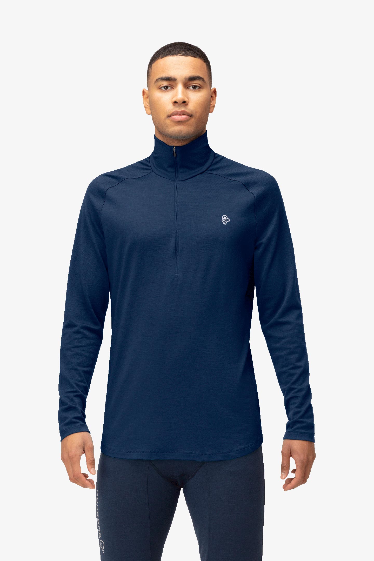 femund pureUll Zip Neck (M) | フルマークスストア-北欧アウトドア