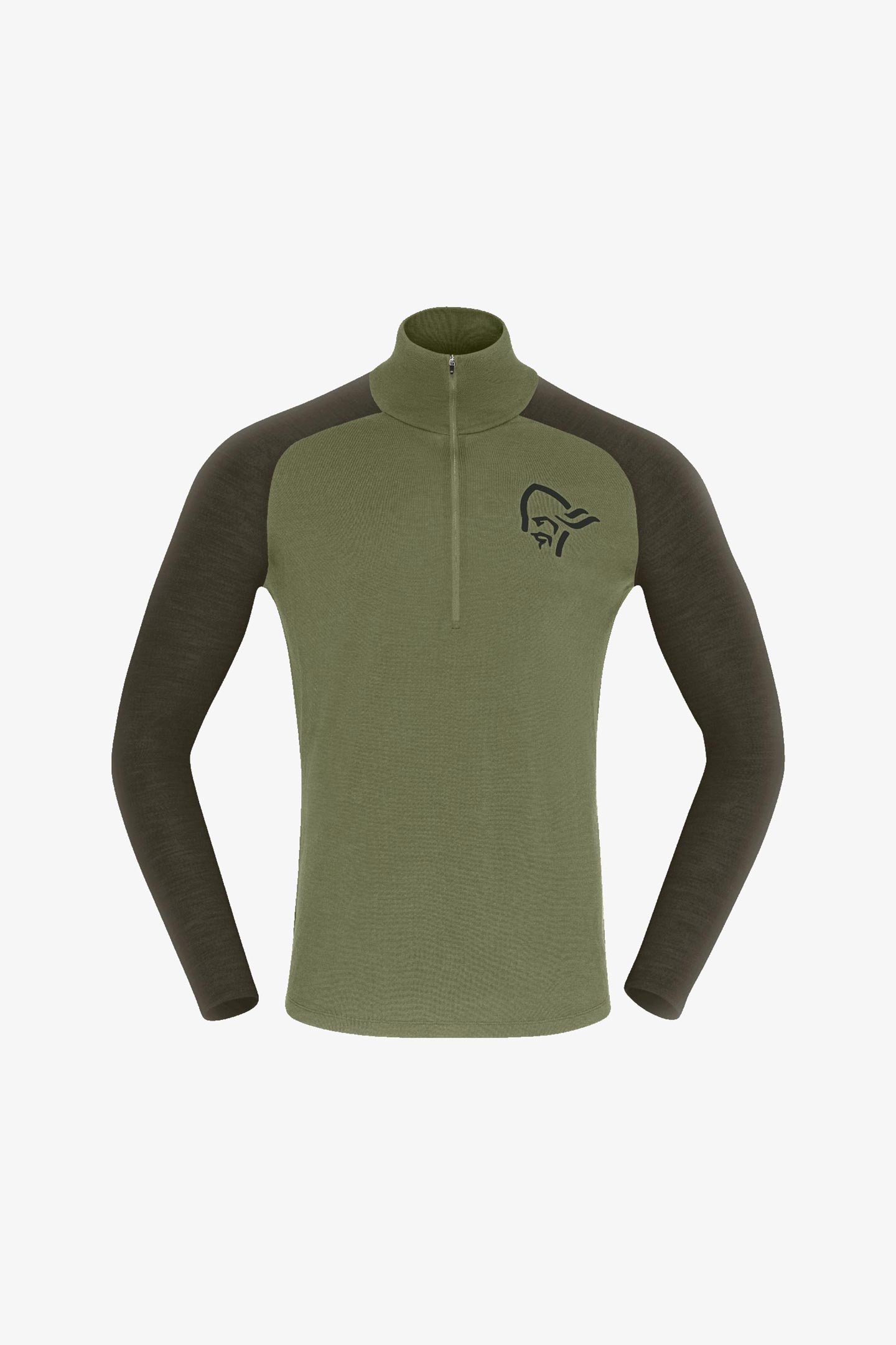 femund pureUll Zip Neck (M) | フルマークスストア-北欧アウトドア