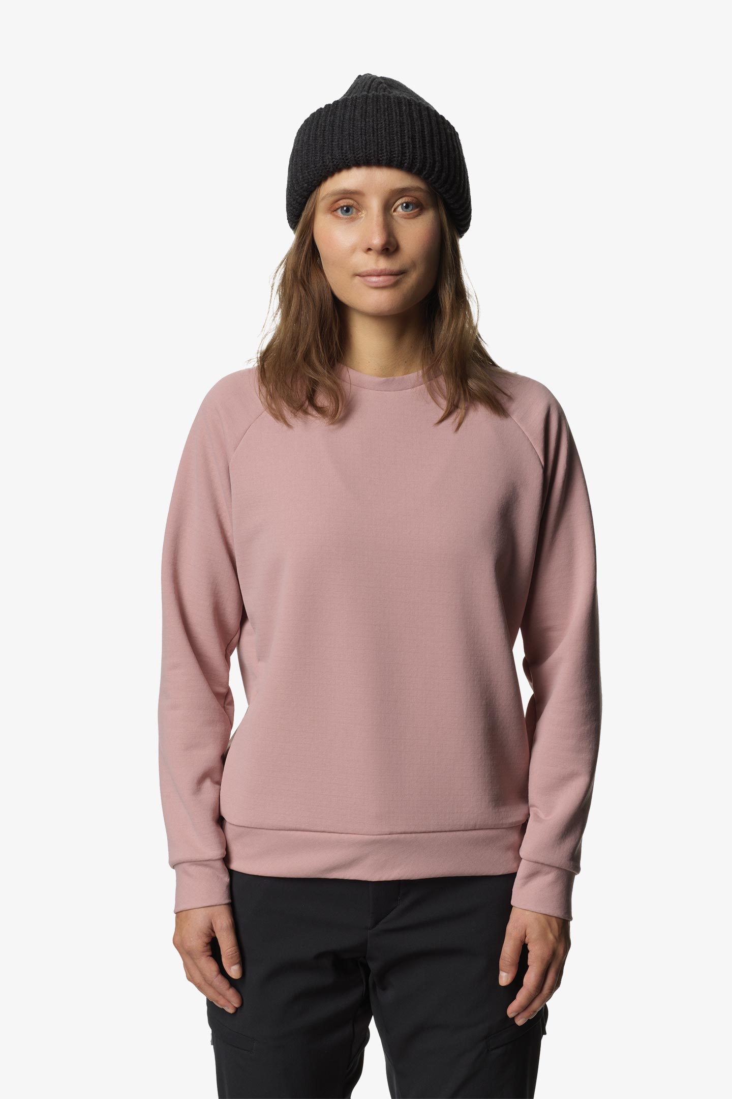HOUDINI Mono Air Crew トレーナー スウェット ホワイト Houdini Mono Air Crew - Powderday White | Crew Neck