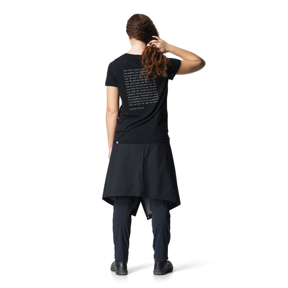 スノーボード W's Tree Message Tee/True Black/FTN Ws Tree Message Tee | フルマークスストア-北欧アウトドア用品