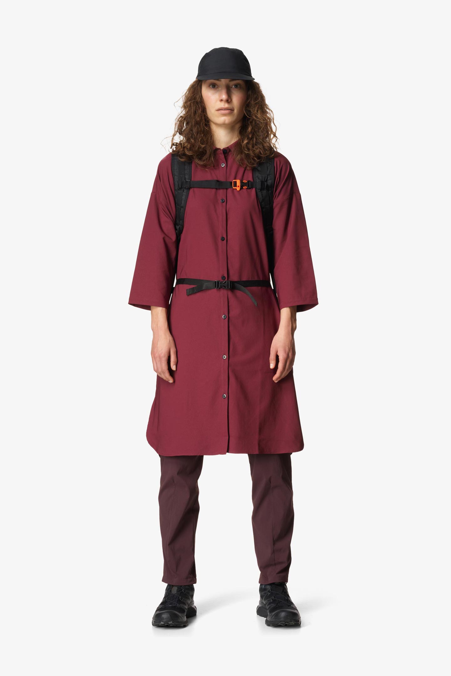 Ws Route Shirt Dress | フルマークスストア-北欧アウトドア用品