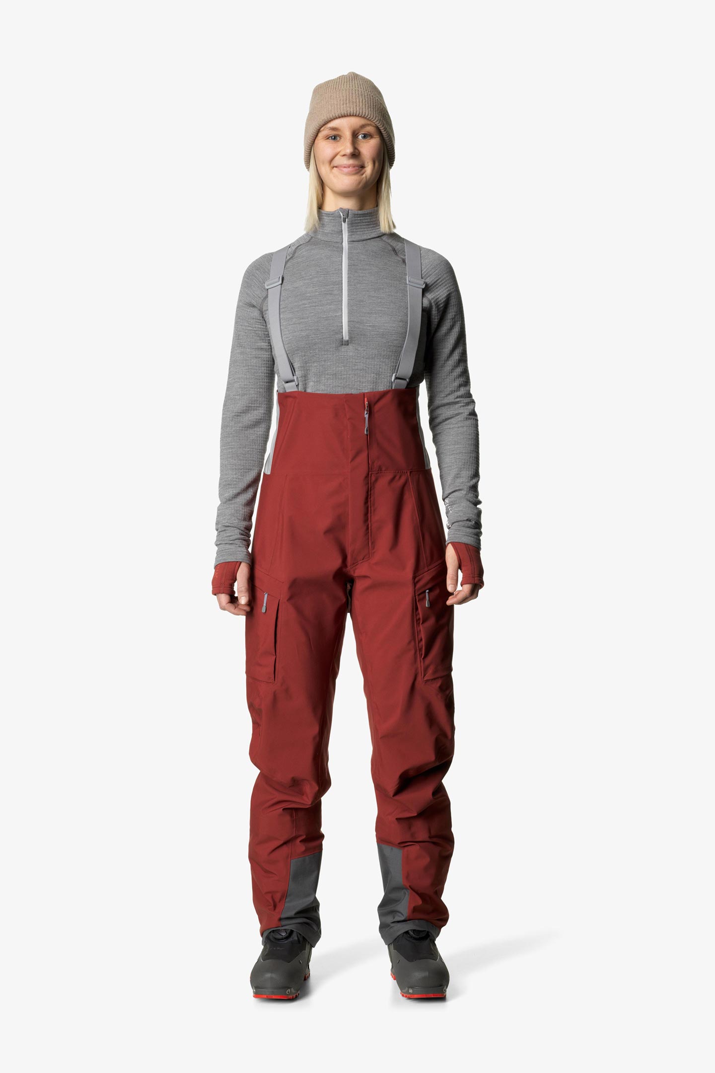 フーディニ　ローラーコースター　パンツ Ws Rollercoaster Bib Pants | フルマークスストア-北欧アウトドア用品