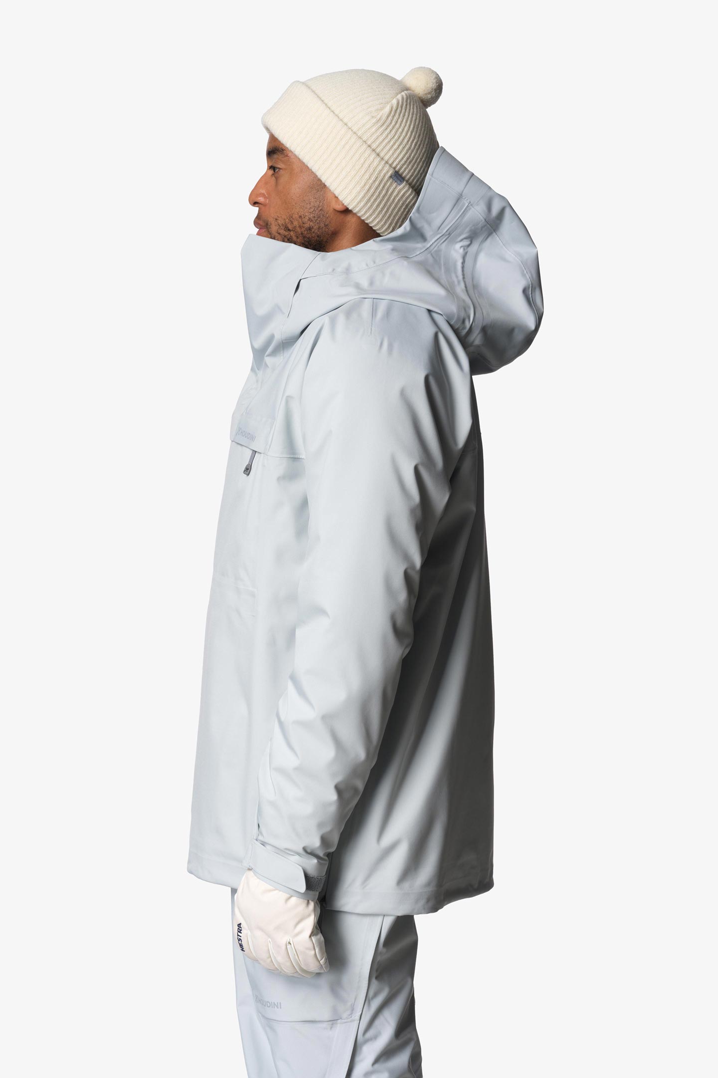 sale！HOUDINI防水シェルパーカー　XS ライトグレー　スノーウェア Ms Shelter Anorak | フルマークスストア-北欧アウトドア用品,NORRONA