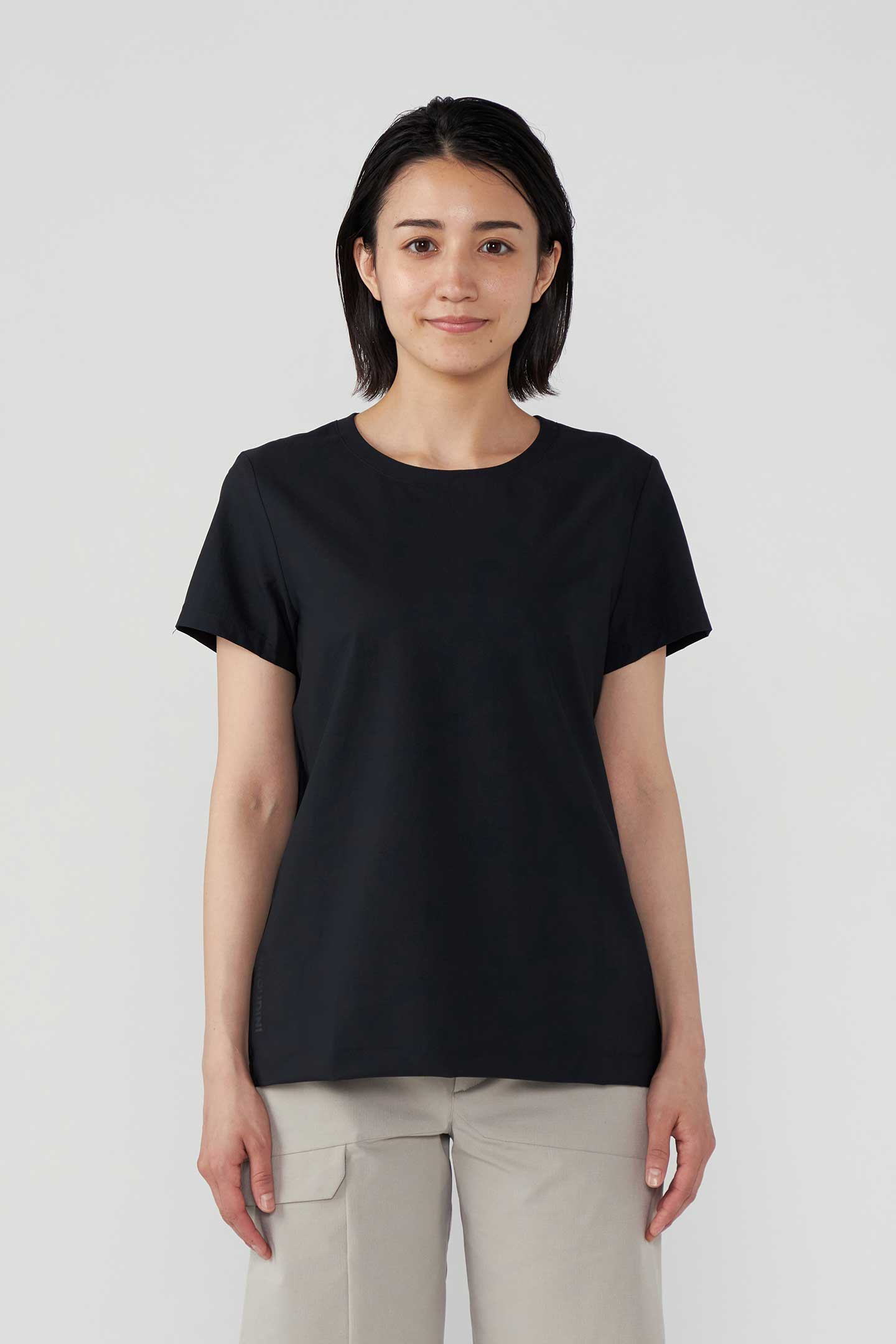 トップス VALLAD WAVELOGO TEE BLK VALLAD WAVELOGO TEE BLK