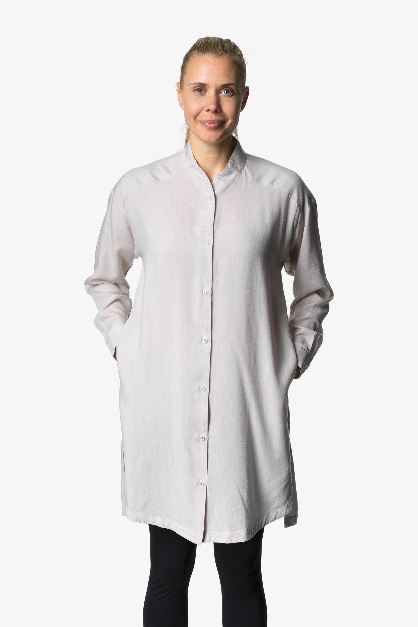 睦 BEAMS HEART（ビームス ハート）スキッパー襟 ニット プル