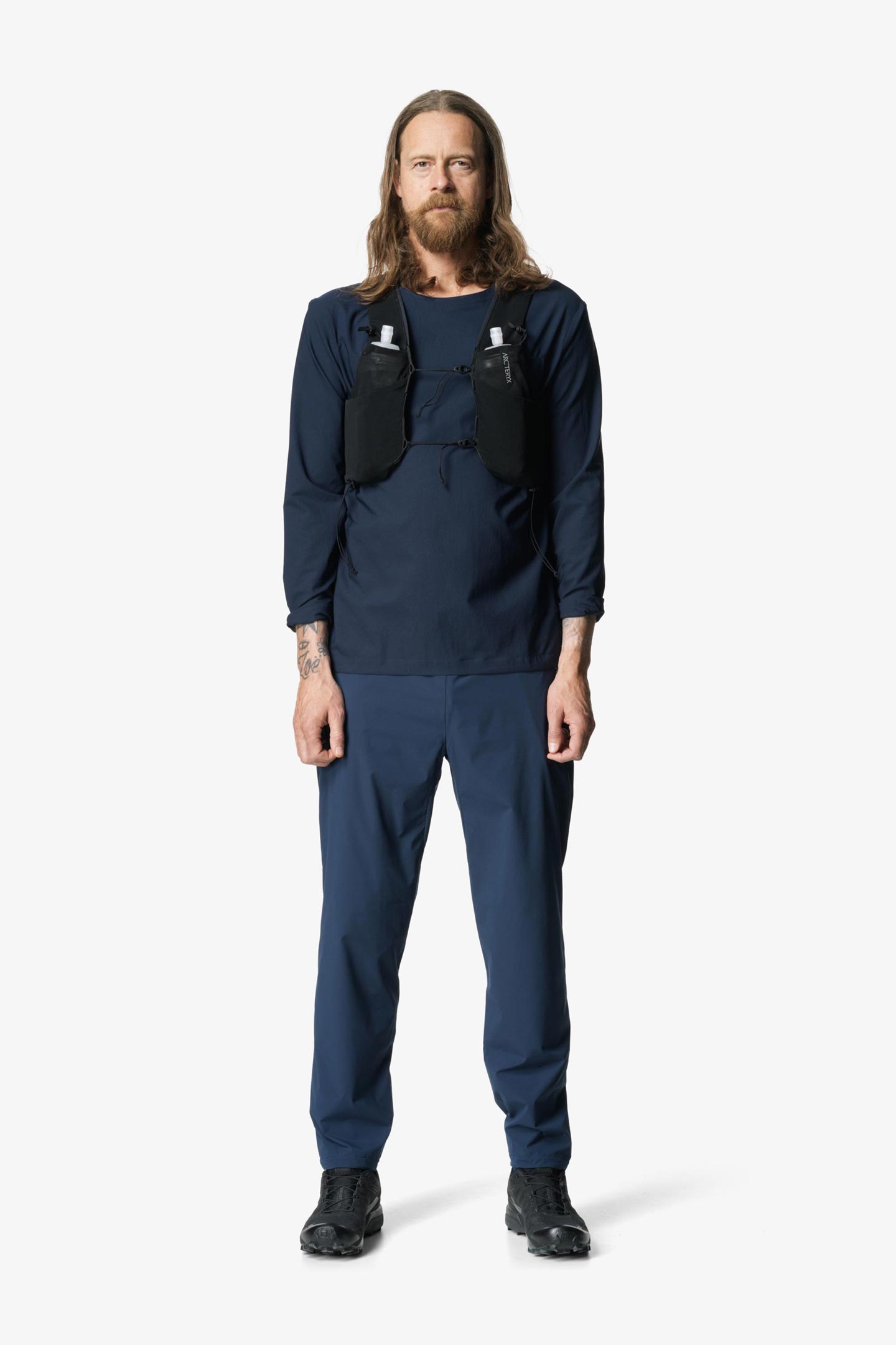 専用SOFT LIGHT SUPER WIDE PANTS NAVY 2XL SUPPLEX SIDE ZIP PANTS – NEXUSVII.