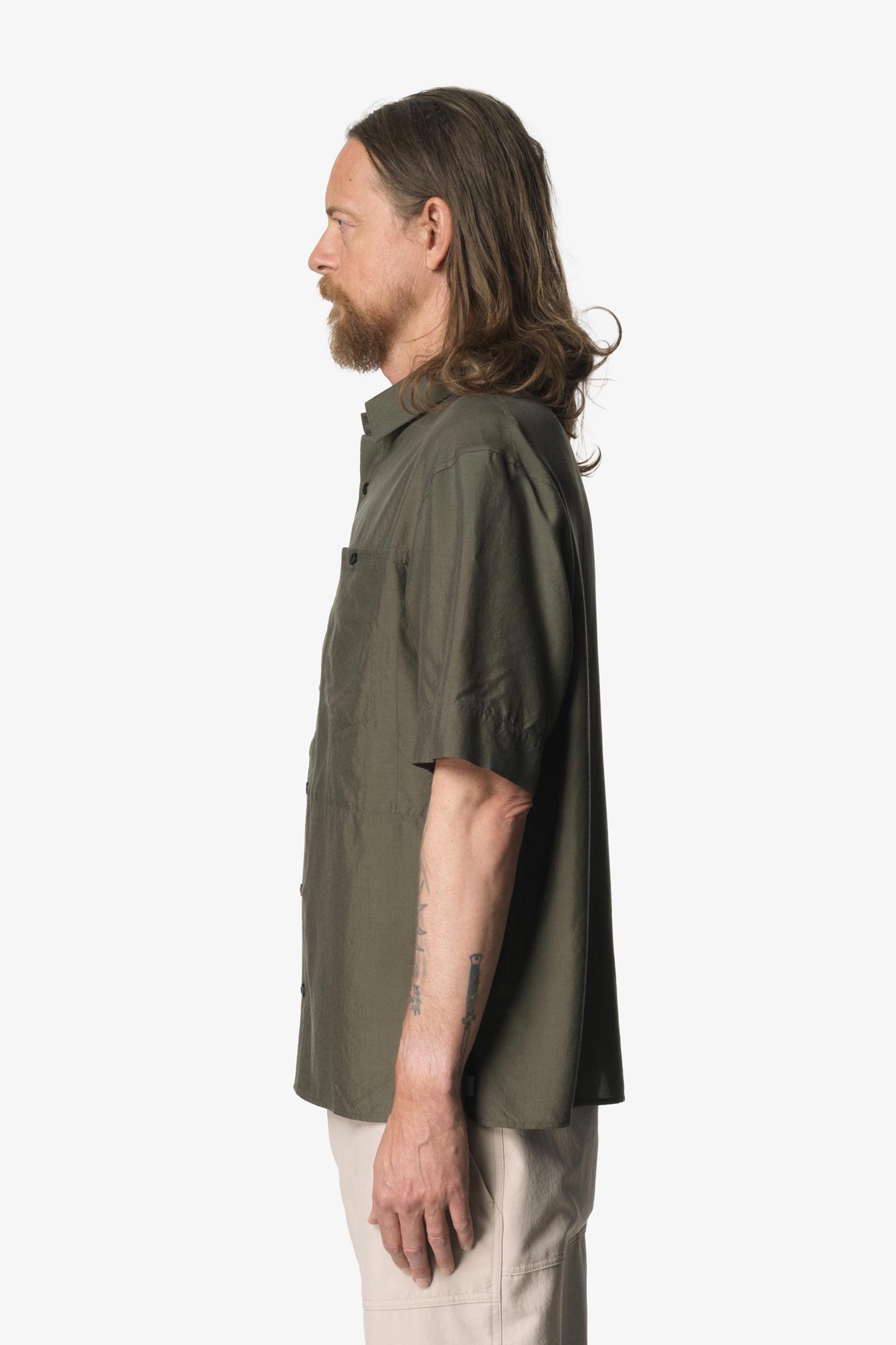SS2010 ディストレスト　チェーンメイル　ミリタリーシャツ　38 Ms Tree Shortsleeve Shirt | フルマークスストア-北欧アウトドア用品
