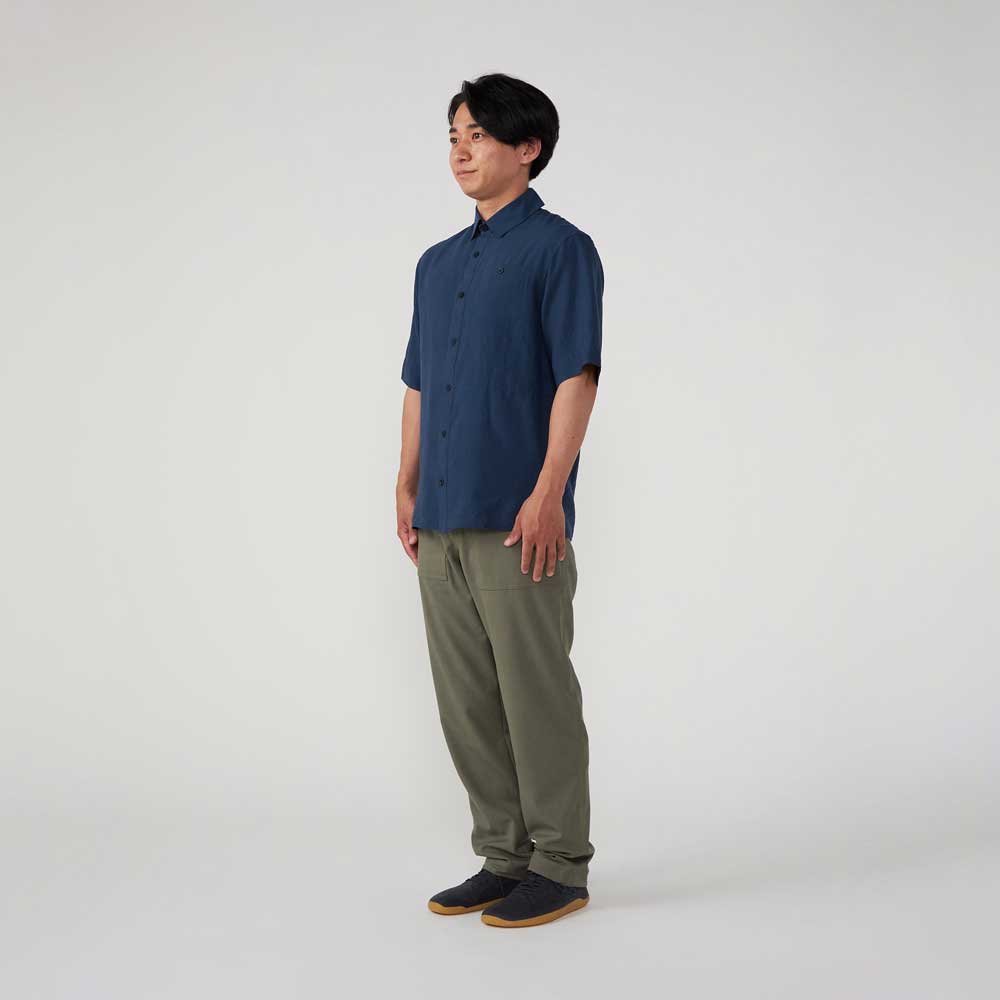 すーぱーちょもらんま　UL Short Sleeve Shirt XL THOUSAND MILE】SHORT SLEEVE SHIRT STRIPE/ショートスリーブ